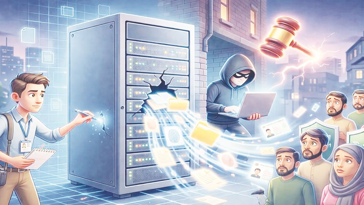 ডিজিটালে ব্যক্তিগত তথ্য চুরি নিরাপত্তায় উপর সরাসরি আঘাত